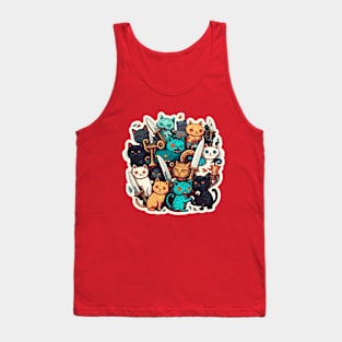 Chaos Kitties Tank Top